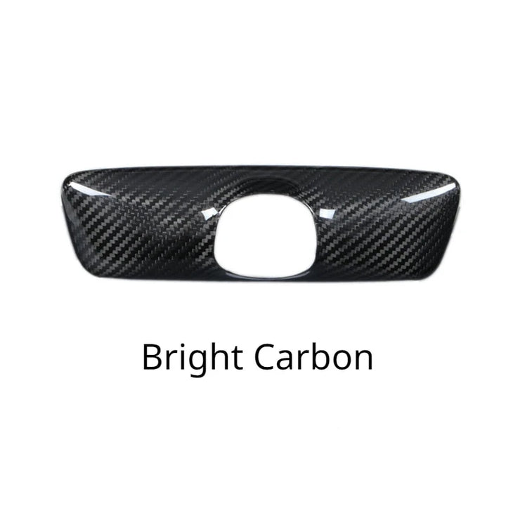 Real Carbon Fiber Rearview Mirror Cover for Tesla Model 3/Y/3+ Highland 2024 is available at Ludicrous EV.