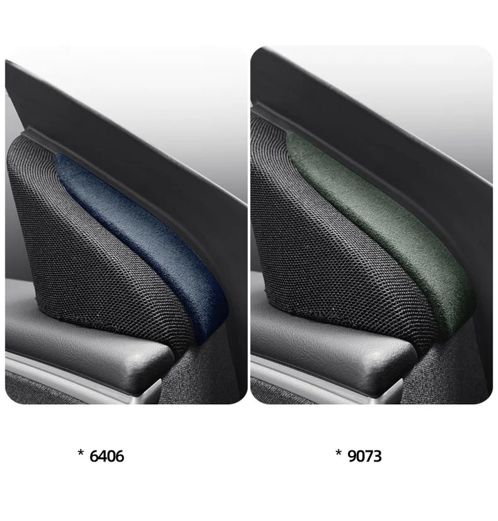 Door Window Corner Cover for Tesla Model 3 Highland (2024+) Alcantara at Ludicrous EV.
