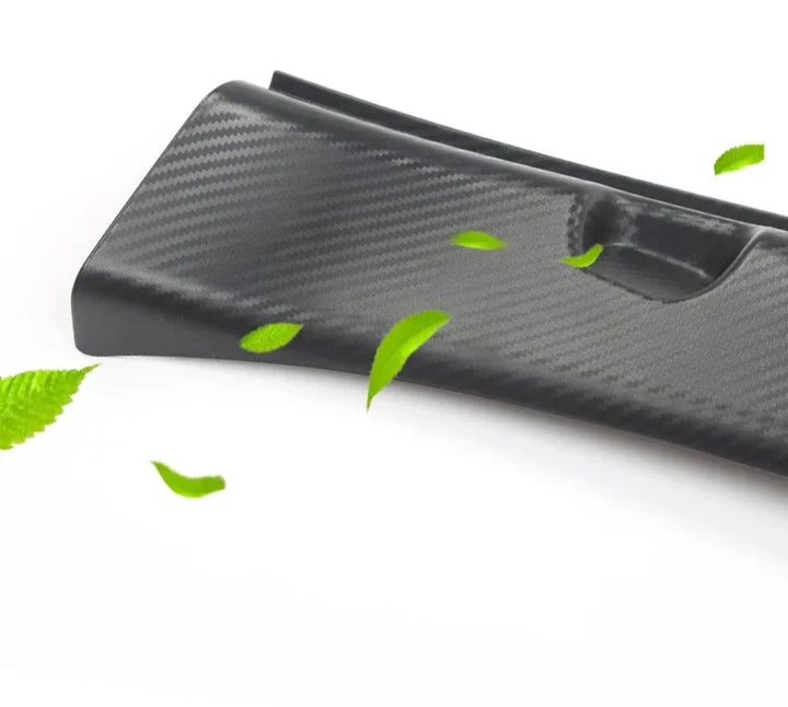 3D Carbon Fiber Trunk Protector for Tesla Model Y is available at Ludicrous EV.
