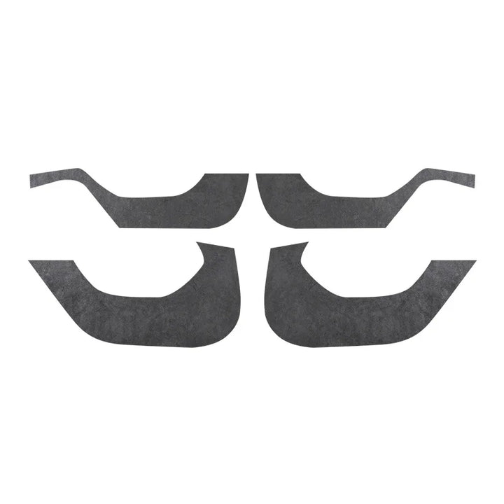Protective Suede Anti-Kick Pad Stickers for Car Doors - Designed for Tesla Model 3 Highland 2024 is available at Ludicrous EV.