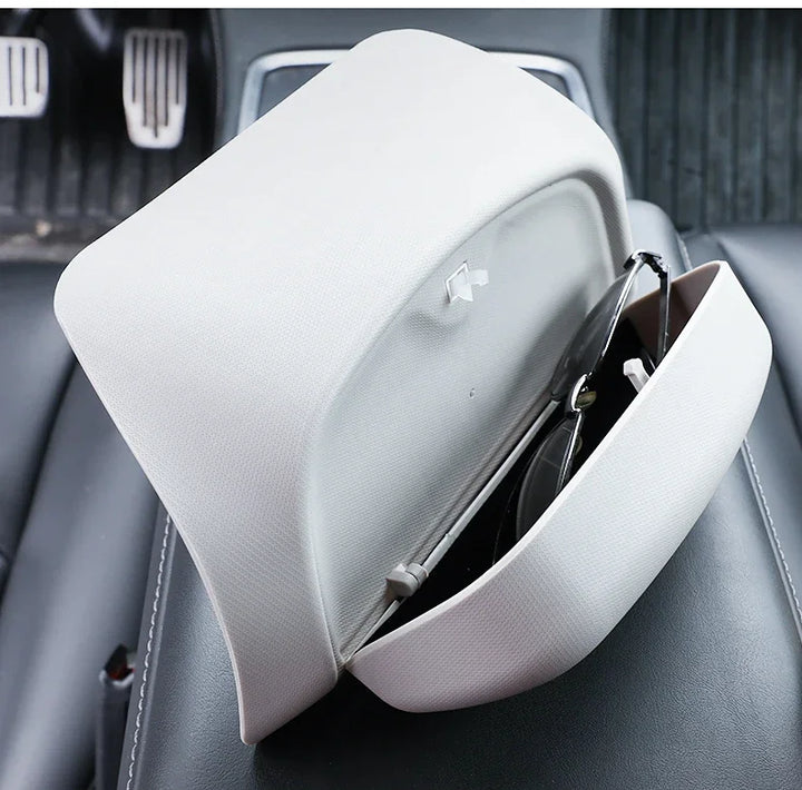 Sunglass Sun Visor Clip - Interior Accessory for 2024 Tesla Model 3/Model Y/Model 3+ Highland at Ludicrous EV.