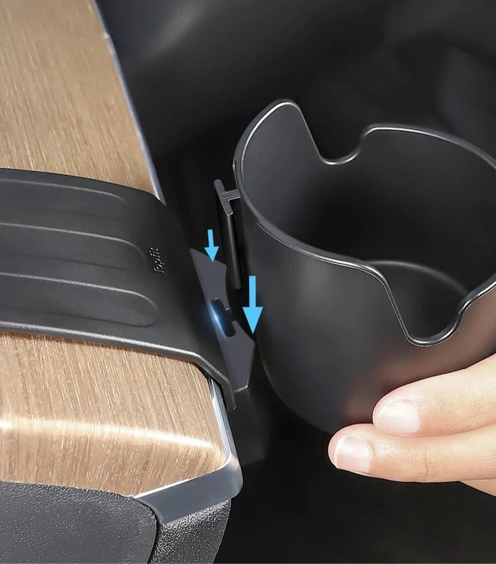 Dashboard Cup Holder & Phone Organizer Left Storage Box Center Console for Tesla Model 3/Model Y is available at Ludicrous EV.