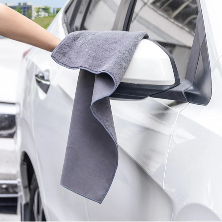 Car Towel Coral Velvet – Thickened Double-Sided Microfiber Wash Towel