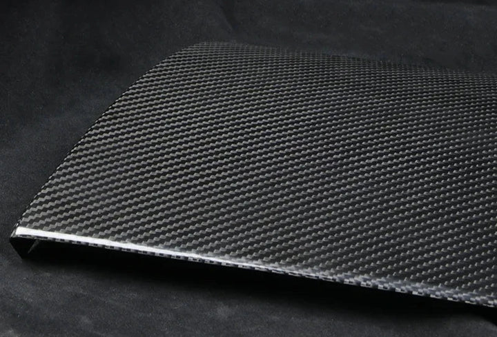 Real Carbon Fiber Glove Box Shell for Tesla Model 3/Y 2017-2023 is available at Ludicrous EV.