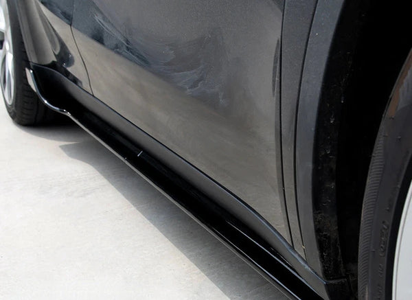 Split Style Side Skirts for Tesla Model Y (2021-2024) is available at Ludicrous EV.

