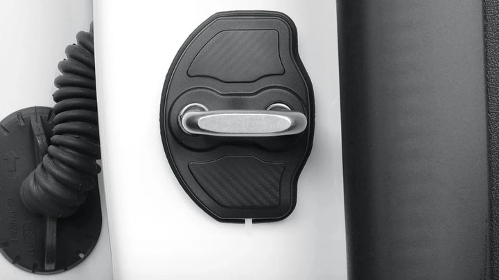 4Pcs Car Door Lock Protection Cap For Tesla Model Y/3 2023-2024 is available at Ludicrous EV.
