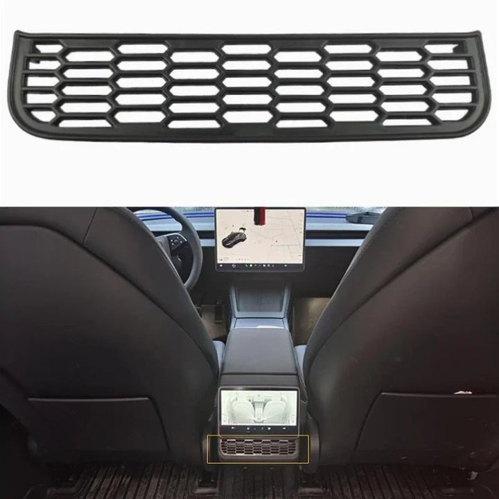 Rear Air Outlet Vent Protective Cover for Tesla Model 3 Highland 2024 is available at Ludicrous EV.