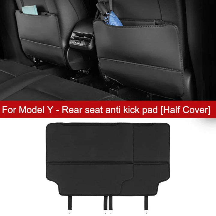 Seat Back Protector with Pocket for Tesla Model Y/3 is available at Ludicrous EV.