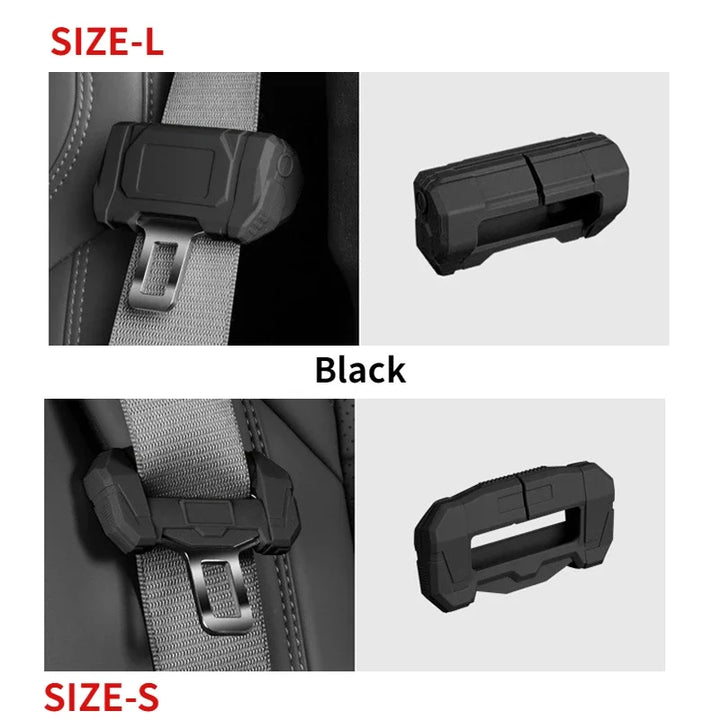 Durable Silicone Safety Belt Plug Cover Scratch-Resistant Anti-Collision Noise Reducer is available at Ludicrous EV.
