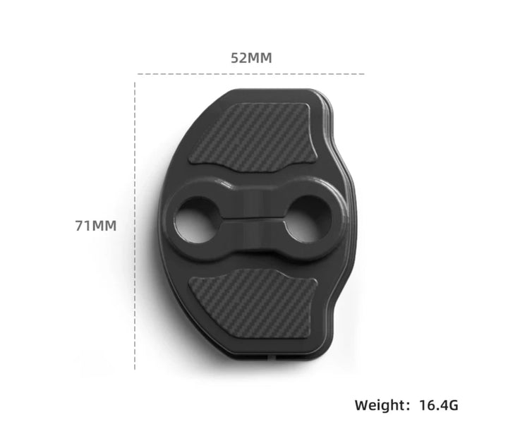 4Pcs Car Door Lock Protection Cap For Tesla Model Y/3 2023-2024 is available at Ludicrous EV.
