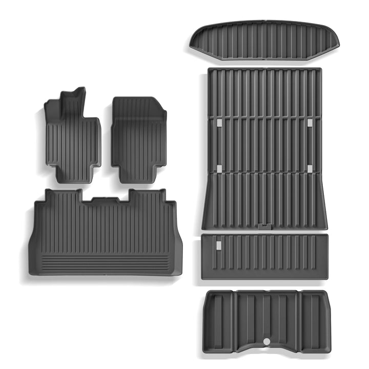 Waterproof & Non-Slip TPE Floor Mats For Tesla Cybertruck is available at Ludicrous EV.