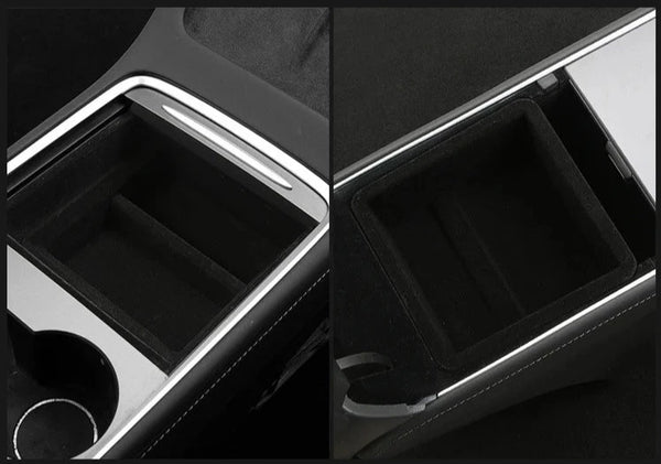 Center Console Organizer Tray & Armrest Cubby Drawer For Tesla Model 3/Y 2021-2023is available at Ludicrous EV.