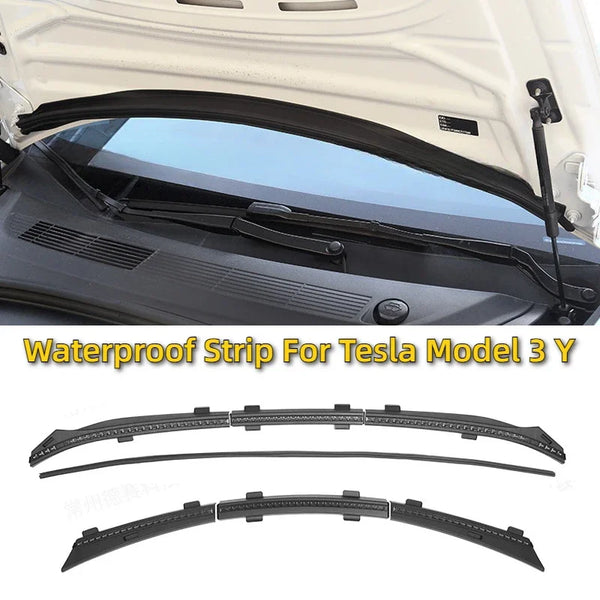 Get the Air Inlet Protective Cover Seal Strips for Tesla Model 3/Y at Ludicrous EV, your #1 source for Tesla accessories. 