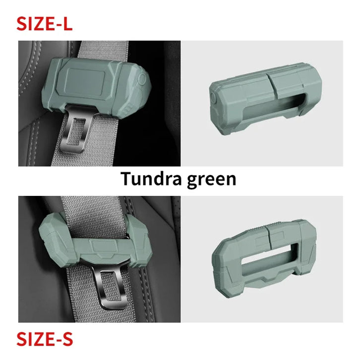 Durable Silicone Safety Belt Plug Cover Scratch-Resistant Anti-Collision Noise Reducer is available at Ludicrous EV.
