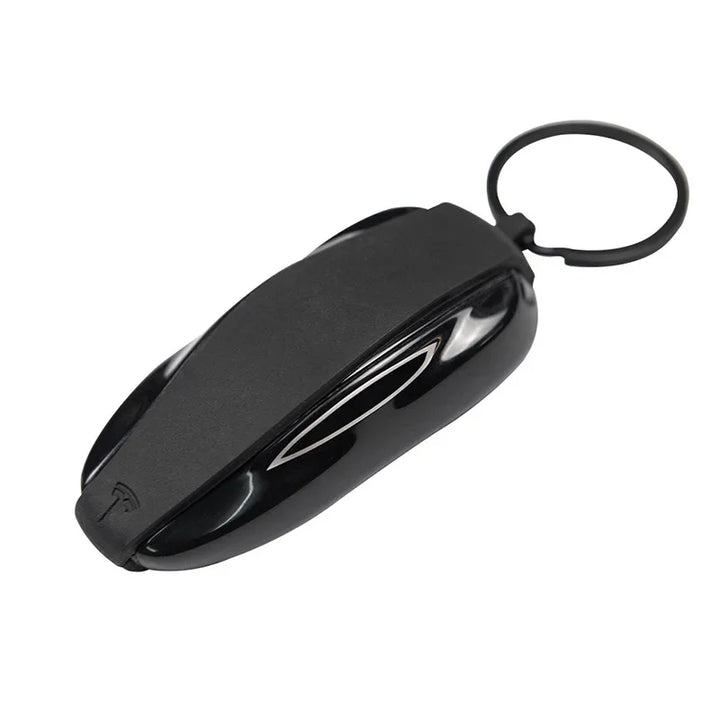 Key Fob Silicone Case with Anti-Scratch Cover & Metal Keychain for Tesla Model 3/Model Y/Model S/Model X at Ludicrous EV.