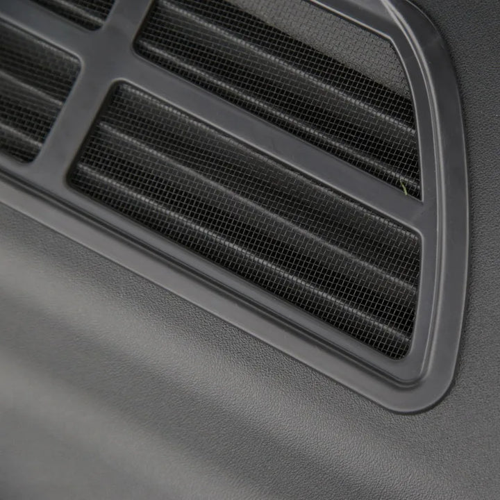 Air Inlet Protection Cover, Insect-Proof Net for Front Trunk Air Intake for Tesla Model 3/Model Y is available at Ludicrous EV.
