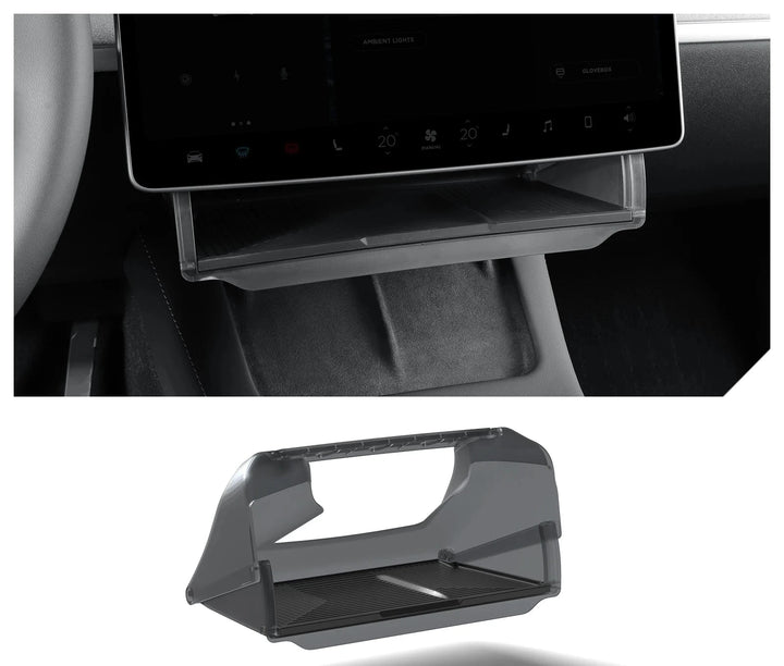 Hidden Storage Box & Organizer Case Tray For Tesla Model Y 2024 is available at Ludicrous EV.
