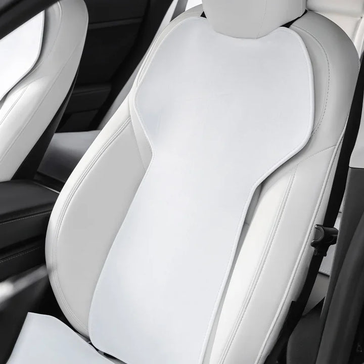 Anti-Dirt/Non-Slip Flannel Seat Cover Cushion for Tesla Model 3/Model Y is available at Ludicrous EV.
