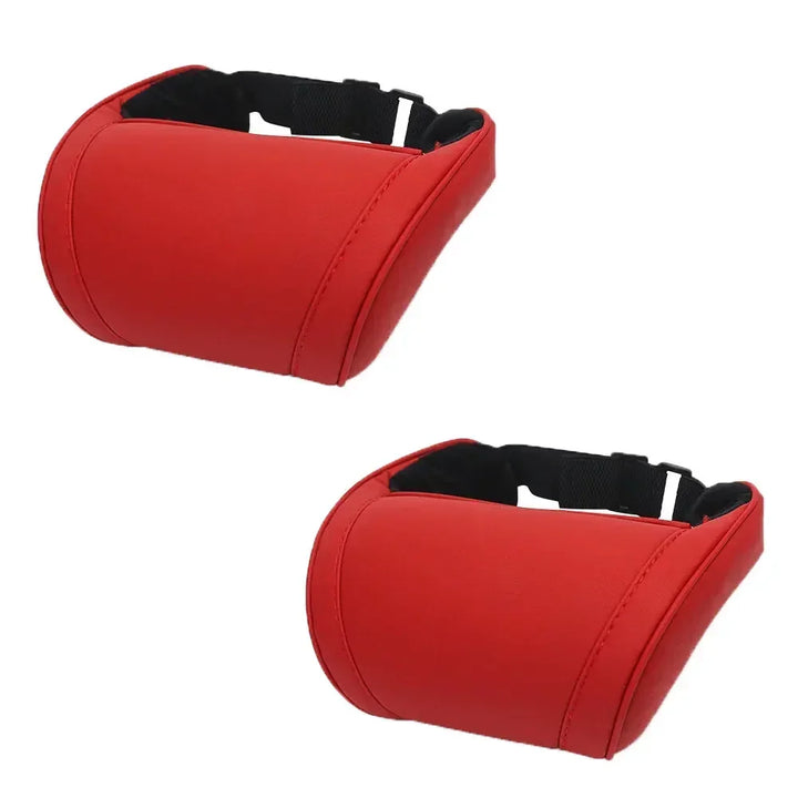 Soft Leather Car Neck Pillow - Comfortable Headrest Cushion for Tesla Model 3/Model S/Model X/Model Y 2024 at Ludicrous EV.
