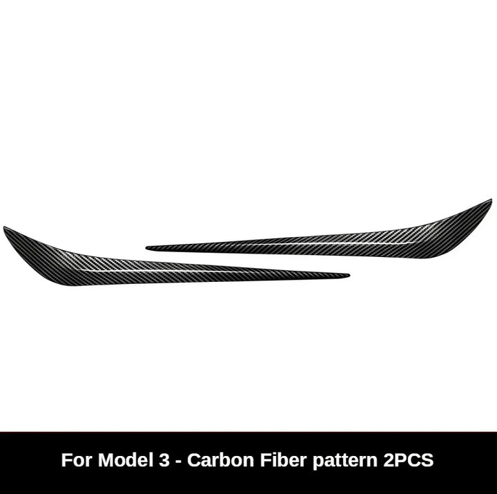 Stainless Steel Front Bumper Corner Protectors for Tesla Model 3 is available at Ludicrous EV.
