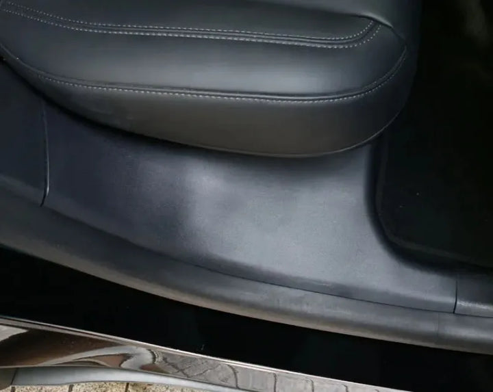 Rear Door Sill Protective Pads for Tesla Model Y is available at Ludicrous EV.