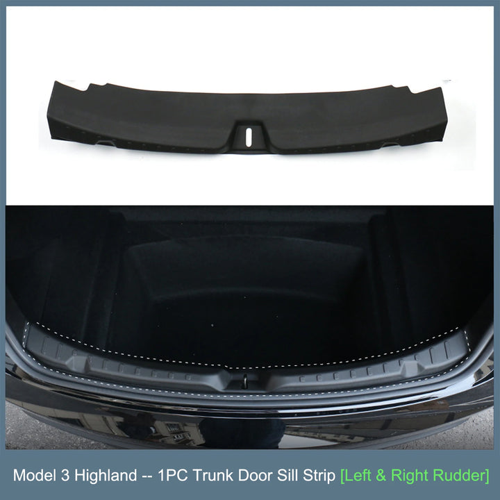 Front Rear Seat Slide Rails Protector Cover for Tesla Model Y 2021-2024 is available at Ludicrous EV.