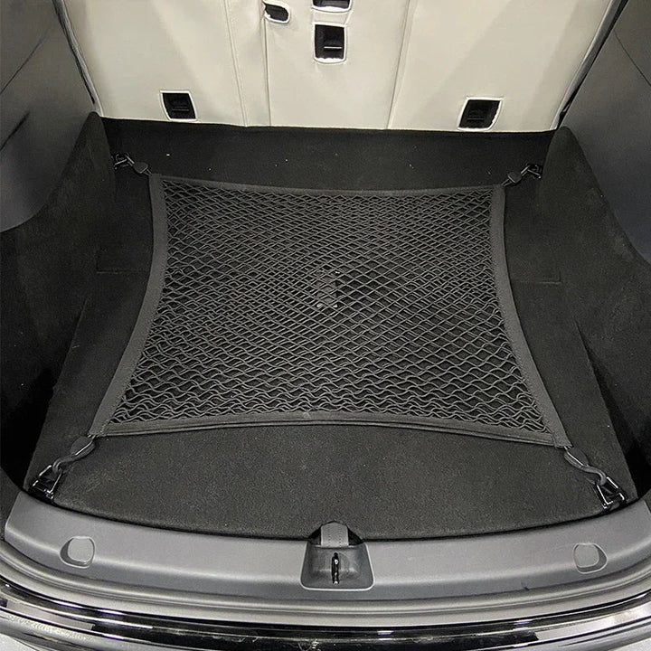 Trunk Luggage Storage Net for Tesla Model Y is available at Ludicrous EV.
