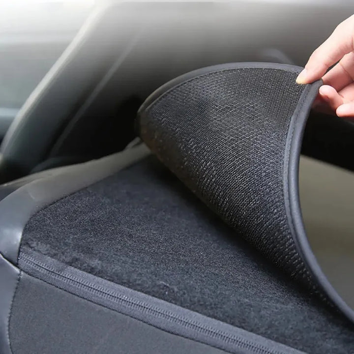 Rear Seat Anti-Kick Pad for Tesla Model 3/Model Y is available at Ludicrous EV.
