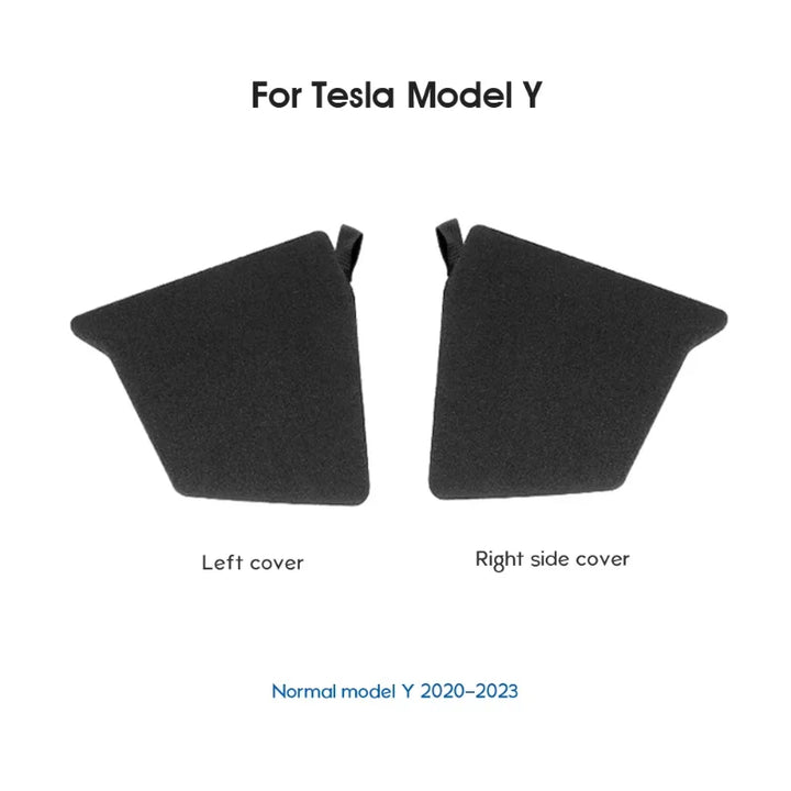 Rear Trunk Organizer Lids with Flocked Cover Plate for Tesla Model Y 2024 is available at Ludicrous EV.
