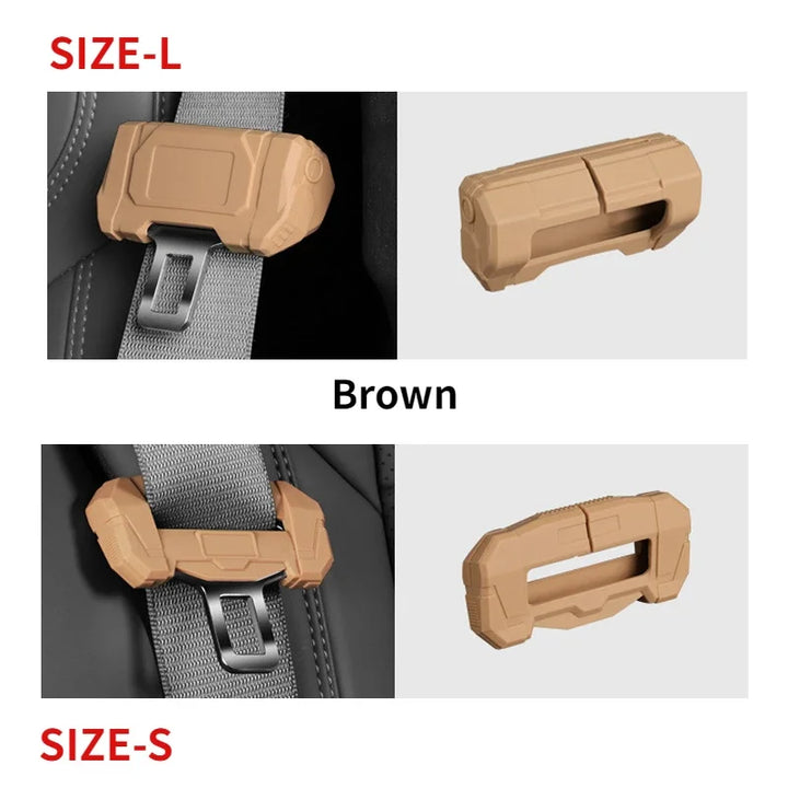 Durable Silicone Safety Belt Plug Cover Scratch-Resistant Anti-Collision Noise Reducer is available at Ludicrous EV.
