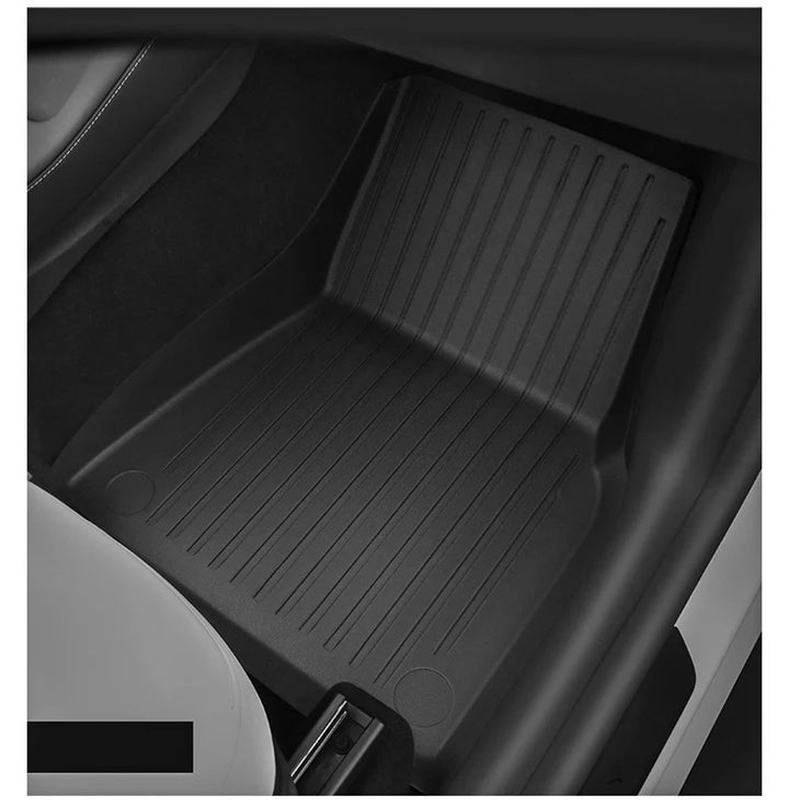 TPE Special Double-layer Carpet Floor Mats for Tesla Model 3/Y is available at Ludicrous EV.