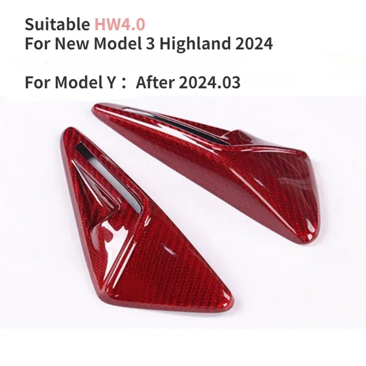 Real Carbon Fiber Side Camera Cover Sticker for Tesla Model 3/Model Y/Model S/Model X/Model 3+ Highland is available at Ludicrous EV.
Real Carbon Fiber Side Camera Cover Sticker for Tesla Model 3/Model Y/Model S/Model X/Model 3+ Highland is available at Ludicrous EV.
