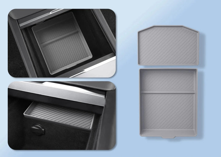 Center Console/Wireless Charging Silicon Inserts For Tesla Model 3 Highland (2024+) is available at Ludicrous EV.