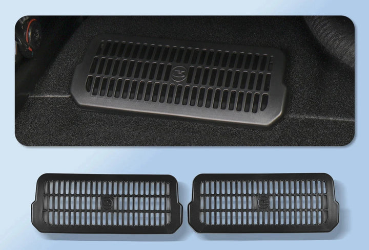 Air Outlet & Under Seat Protective Cover For Tesla Model 3 2017-2024 is available at Ludicrous EV.
