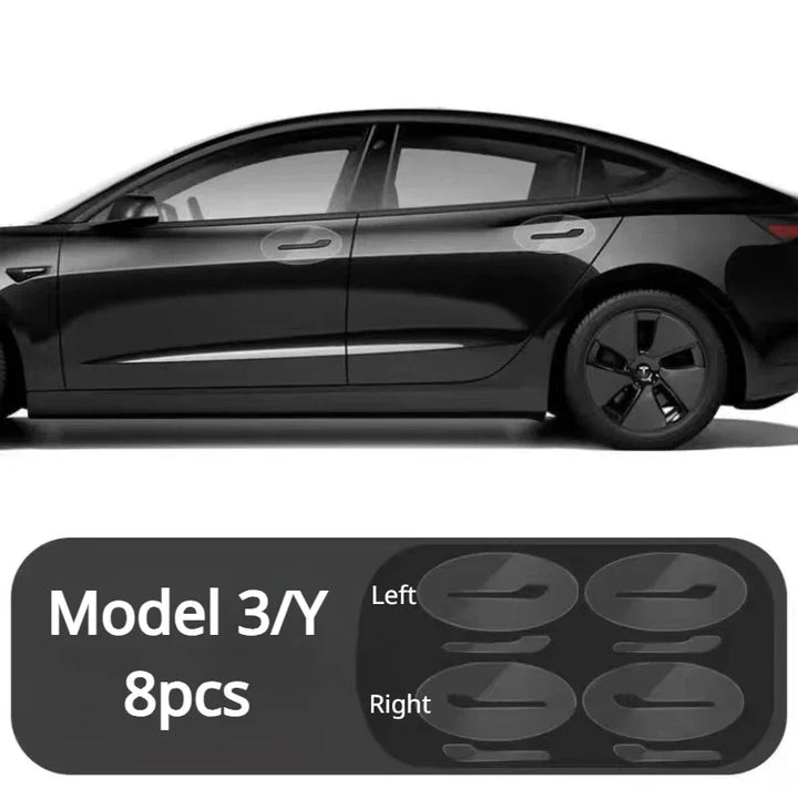 TPU Transparent Film Front Door/Rear Door for Tesla Model 3/Model Y 2023 is available at Ludicrous EV.