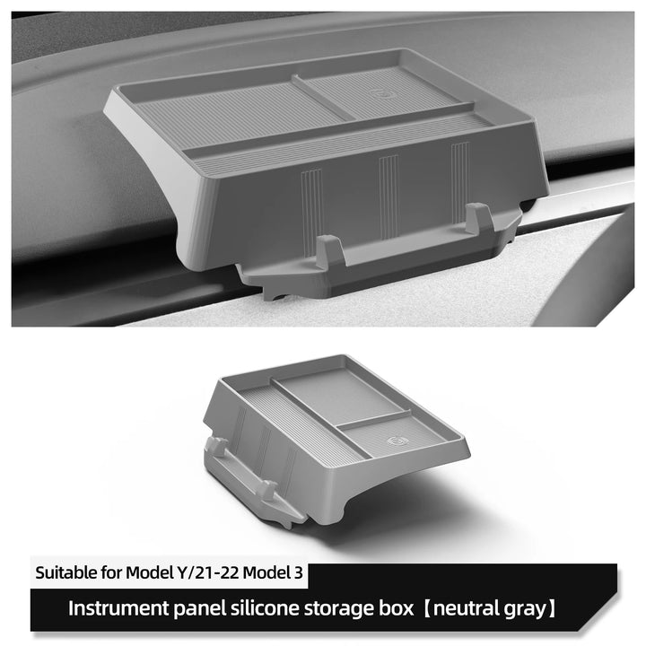 Instrument Panel Storage Box & Dashboard Organizer Tray For Tesla Model Y 2024 is available at Ludicrous EV.