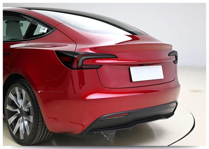 Smoked Black TPU Transparent Headlamp Protective Film for Tesla Model 3 Highland 2024 is available at Ludicrous EV.
