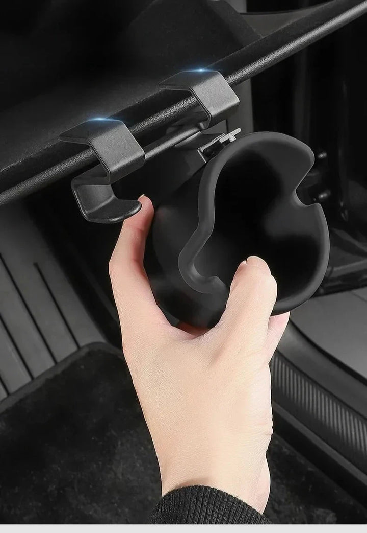 Glove Box Cup Holder Hook for Tesla Model Y 2022-2024 is available at Ludicrous EV.
