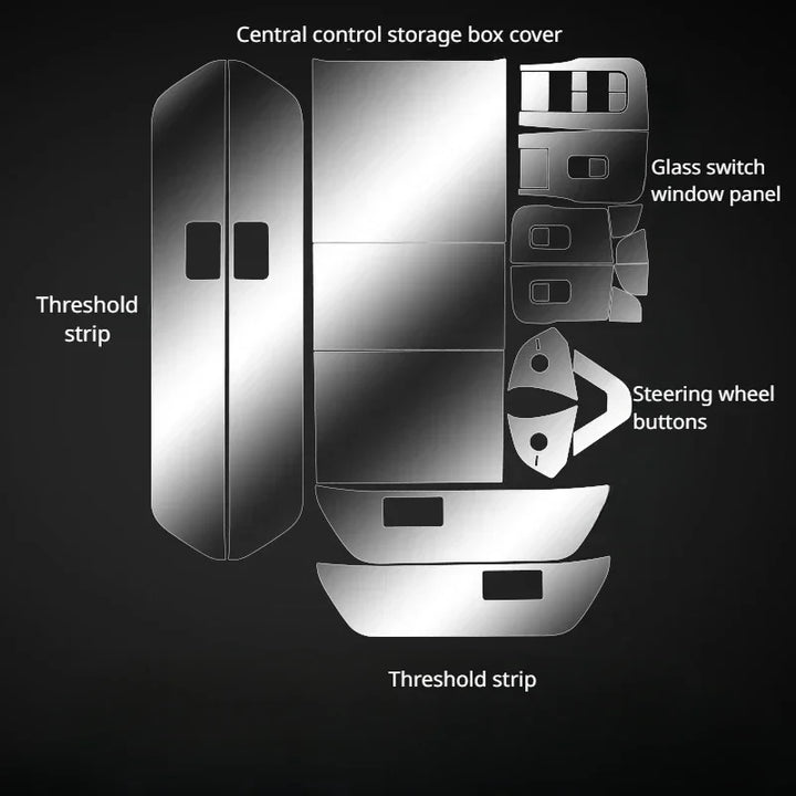 Anti-Scratch TPU Transparent Film for Central Control for Tesla Model 3 Highland 2024 is available at Ludicrous EV.
