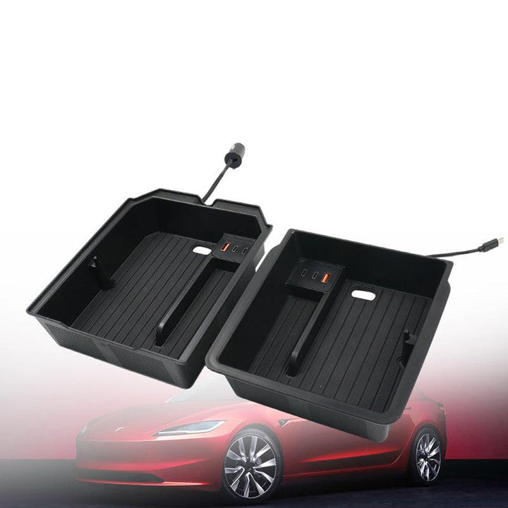 Versatile Storage Box Expansion Dock for Tesla Model 3