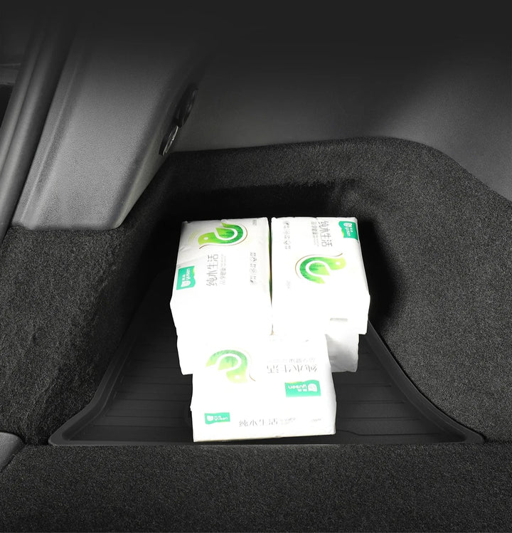 Rear Trunk Storage Box For Tesla Model Y 2022-2024 is available at Ludicrous EV.
