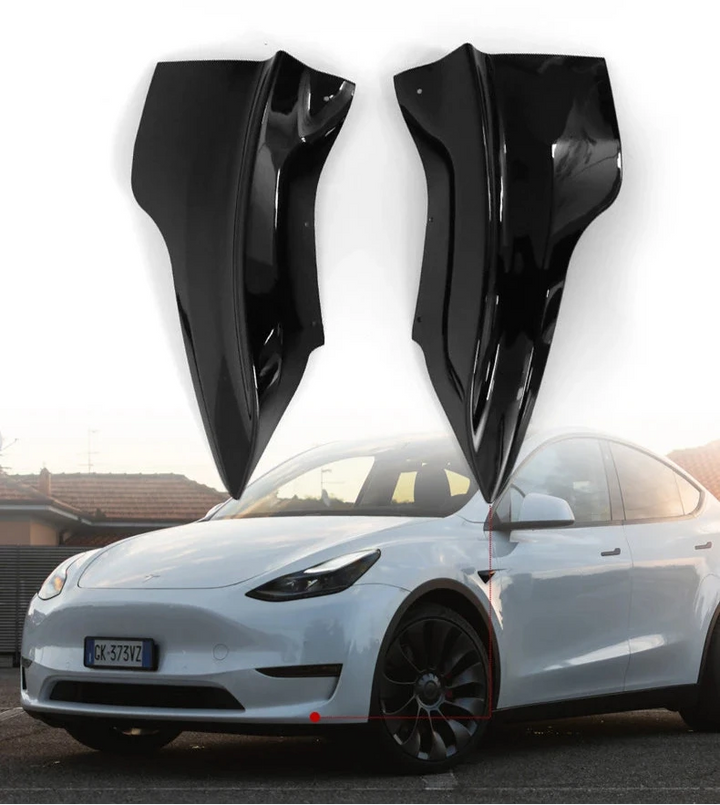 Front Bumper Corner Strip for Tesla Model 3/Model Y is available at Ludicrous EV.
