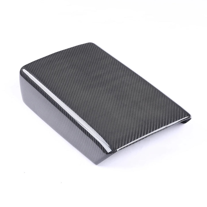 Handmade 3K 240G Carbon Fiber Armrest Shell for Tesla Model 3 Y 3+ which is available at Ludicrous EV.