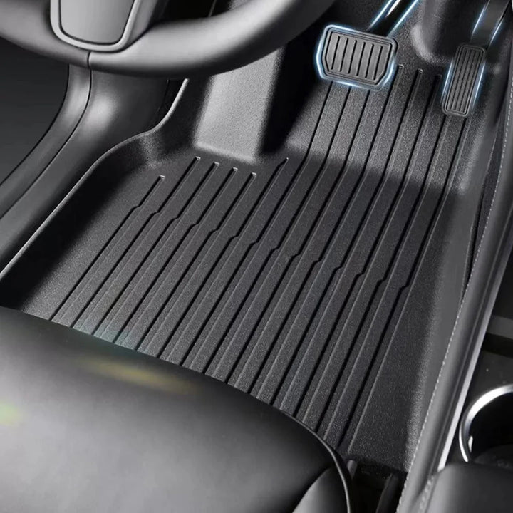 TPE Floor Mats and Trunk Liner for Tesla Model 3 Highland 2024 is available at Ludicrous EV.