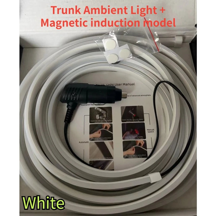 Inductive Intelligent Trunk Ambient Light for Tesla Model Y is available at Ludicrous EV.
