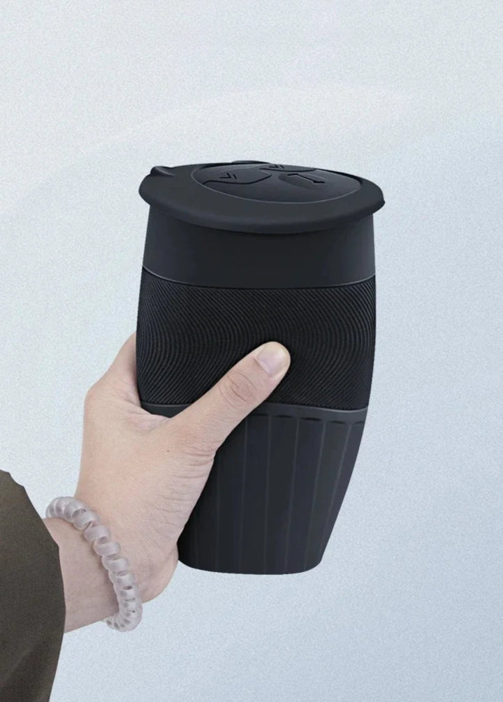 Silicone Bear Trash Can for Tesla Model 3/Model Y Center Console is available at Ludicrous EV.
