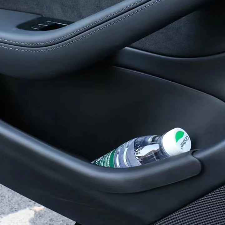 Silicone Door Storage Box Protector for Tesla Model 3 Highland 2024 is available at Ludicrous EV.
