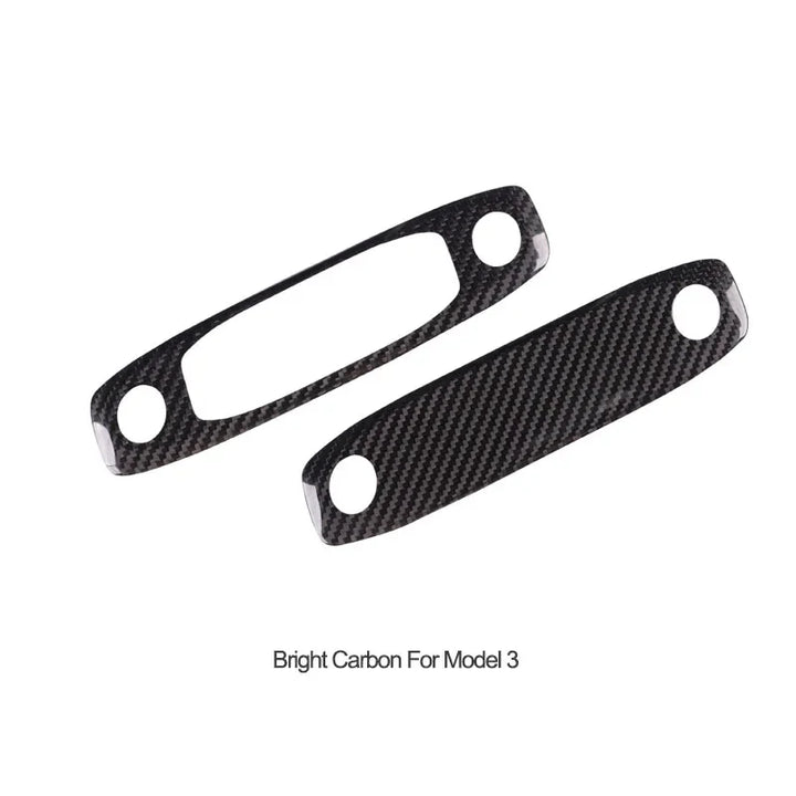 Real Carbon Fiber Reading Light Decorative Sticker Cover for Tesla Model 3/Model Y 2017-2023 is available at Ludicrous EV.