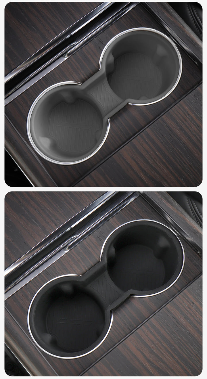 Water Cup Holder & Drinks Holder For Tesla Model X/S 2023-2024 is available at Ludicrous EV.