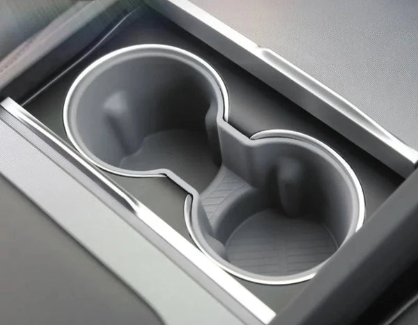 Silicone Cup Holder Limiter for Tesla Model 3+ 2024 is available at Ludicrous EV.